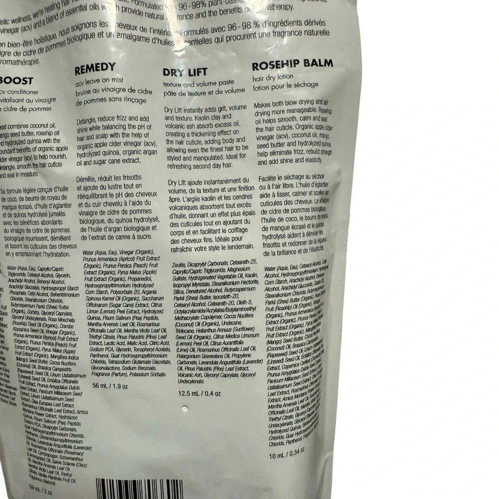 AG Hair Natural Healthy Hair Starter Kit Travel Size HTF rare